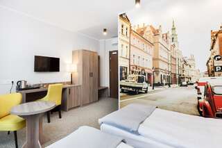 Апарт-отели Meet Poznań Hotel Познань Стандартный двухместный номер с 2 отдельными кроватями-1