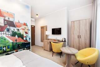Апарт-отели Meet Poznań Hotel Познань Стандартный двухместный номер с 2 отдельными кроватями-17