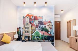Апарт-отели Meet Poznań Hotel Познань Стандартный двухместный номер с 2 отдельными кроватями-18